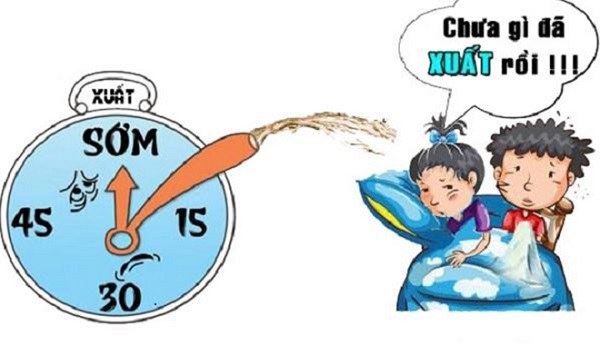nguyên nhân gây xuất tinh sớm