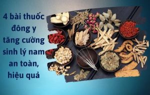 Thuốc đông y tăng cường sinh lý nam